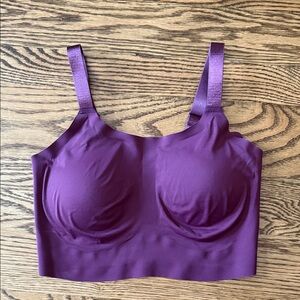 Elegant Plum Seamless Bra